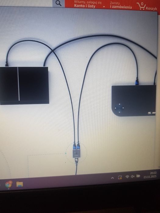 Rozdzielacz Przełącznik HDMI Dwukierunkowy