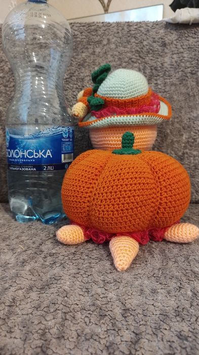 Ручная работа вязаная игрушка Тортилла