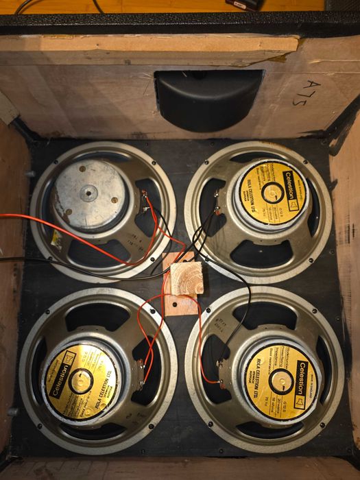 Celestion 1973 g12s-20 greenback- kolumna 4x12 crate jak marshall