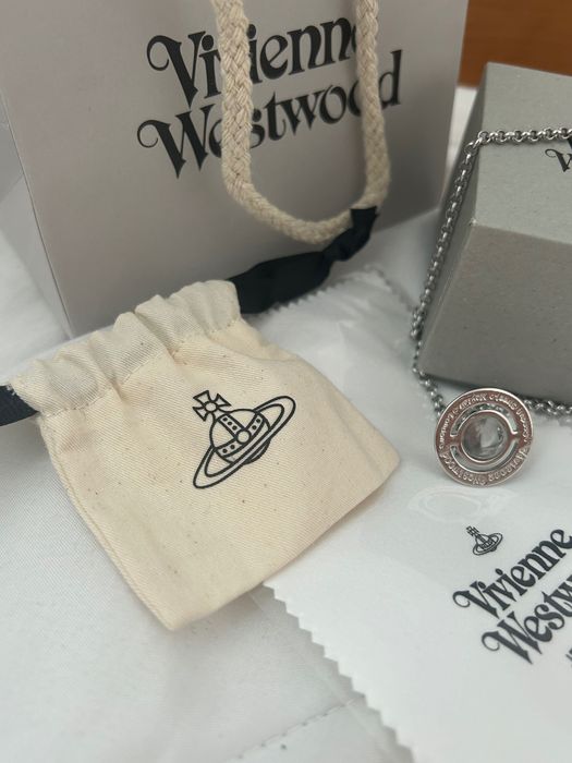Підвіска Vivienne Westwood Saturn Orb mini silver подвеска серебро