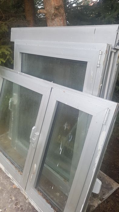 Okna aluminium 2 szybowe