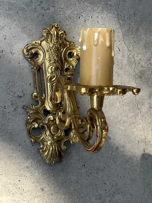 Kinkiet jedna żarówka PRL