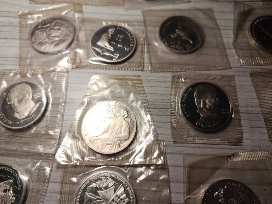 Монеты юбилейные СССР proof