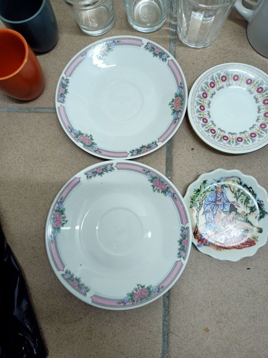 Conjunto variado louça/loiça