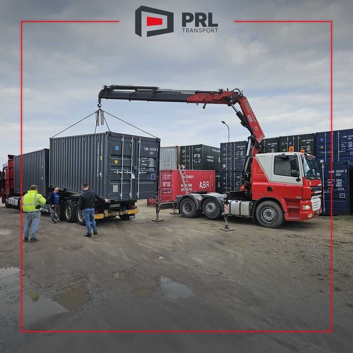 HDS Warszawa Dźwig Kontener REKLAMA Rozładunek Płońsk, Wyszogród