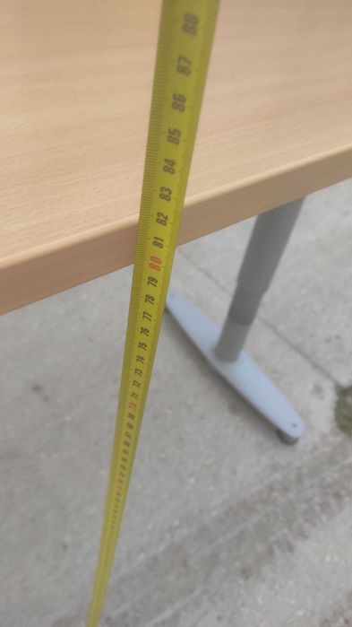 Biurko 100x60 biurka buk KINNARPS regulowana wysokość manualnie