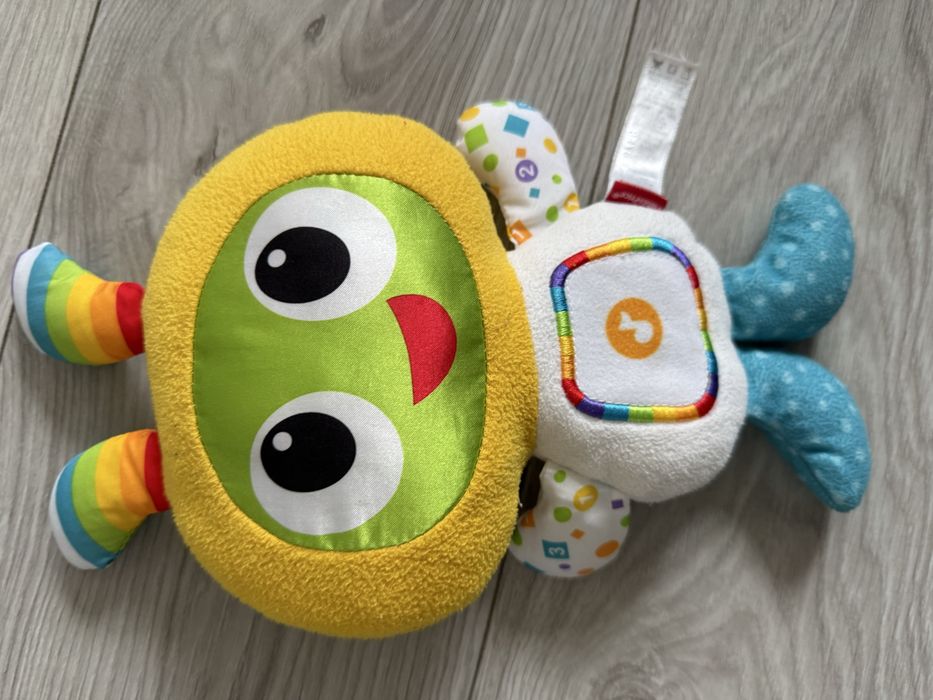 Bibo Fisher Price gra śpiewa świeci zabawka interaktywna