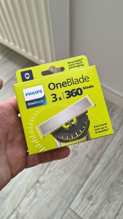 Ostrza Philips One Blade 3x360 (nowe)