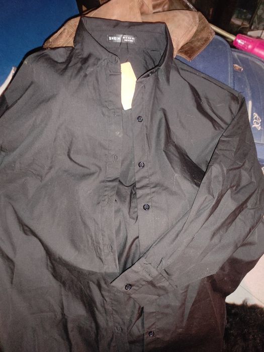 Camisa preta para homem