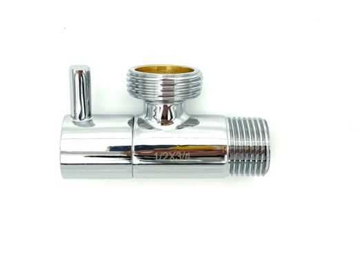 Zawór kątowy ceramiczny 1/2' x 3/4' Fluvius