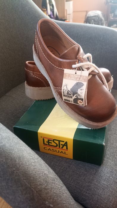 Skórzane damskie buty Lesta