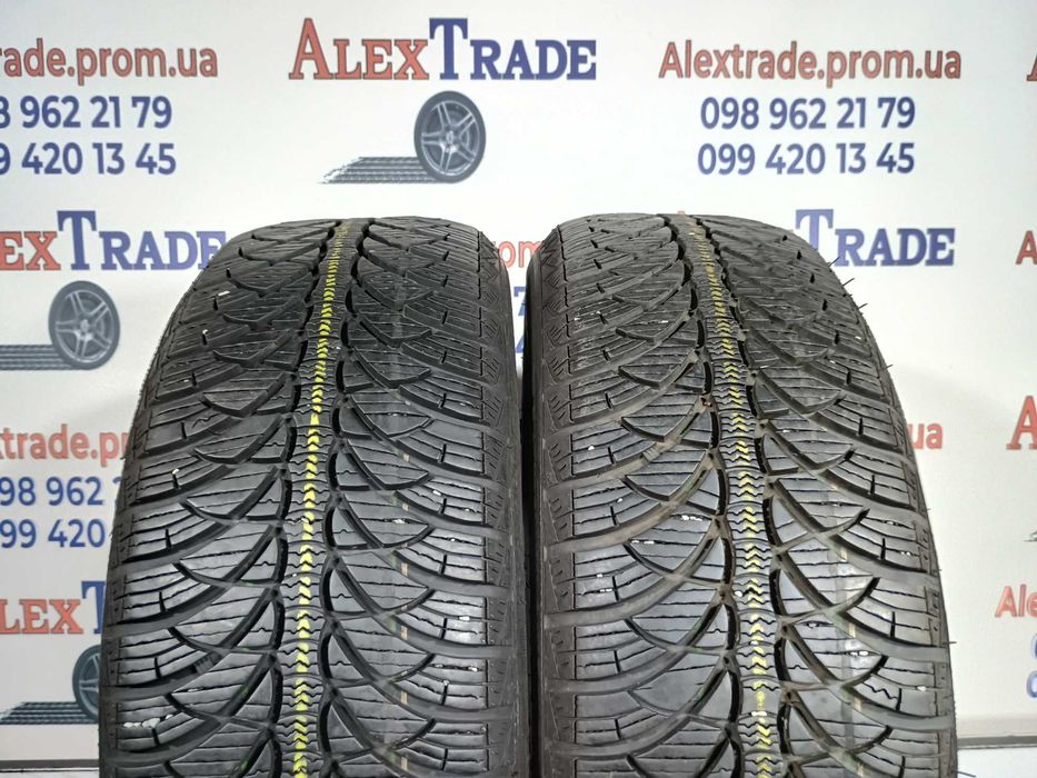 2 шт. 185/55 R15 Fulda Kristall Montero 3 зимові шини б/у, 7 мм