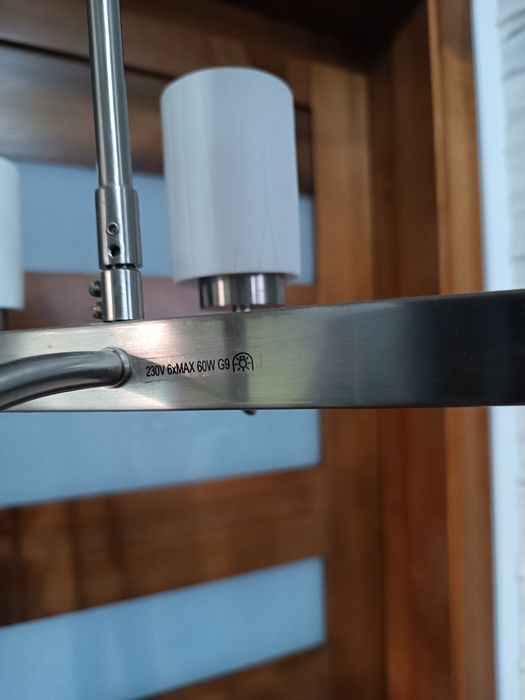 Lampa sufitowa i wisząca