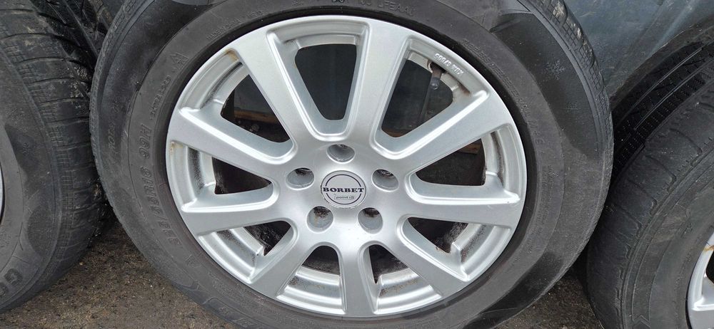 Felgi aluminiowe BORBET Audi VW 5X112 16"