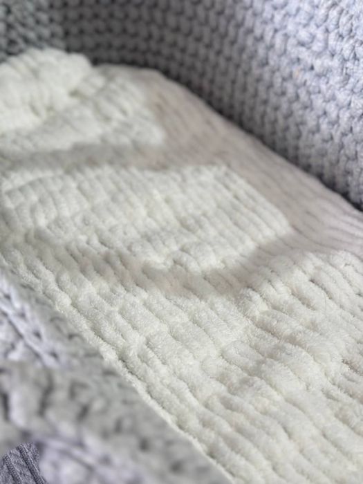 Плетена люлька-переноска для немовлят розмір 700х300. З матрасиком.