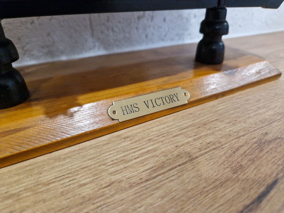 Statek HMS VICTORY / Drewniany model z USA / 20-letni / Polecam!