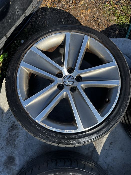 Титани, диски з резиною легкосплавні 5x100 R17 216/40ZR17 Volkswagen Polo Golf 4 Bora Skoda Fabia Octavia Rapid Seat Ibiza Leon Audi A3