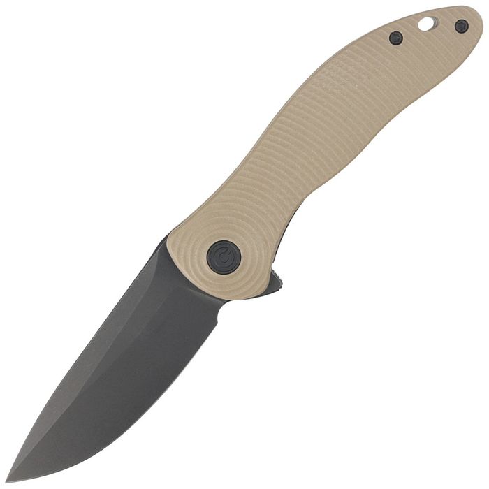 Nóż składany Civivi Synergy3 Tan G10, Black Stonewashed (C20075D-2)
