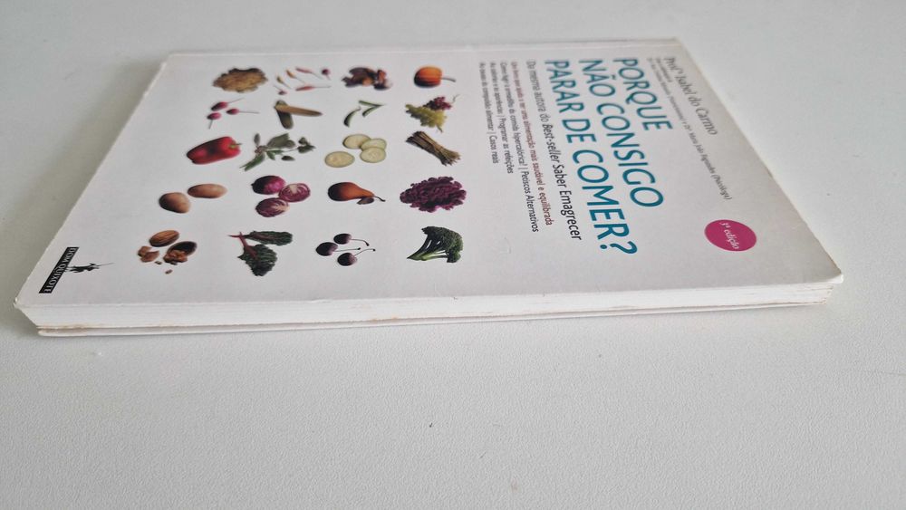 Livro Porque não consigo parar de comer de Profª Isabel do Carmo