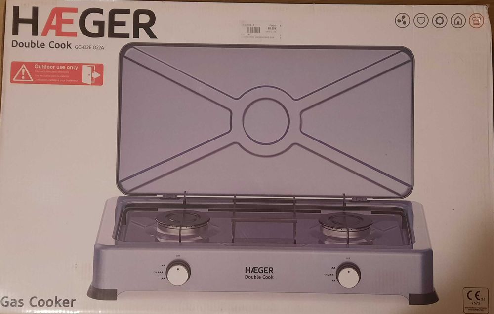 Mini fogão a gás de campismo