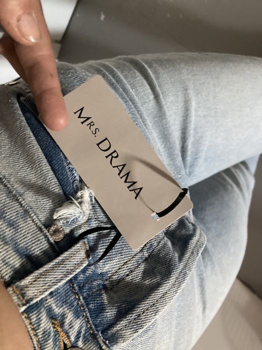 Spodnie Mrs Drama jeansy dzinsy xs spodnie