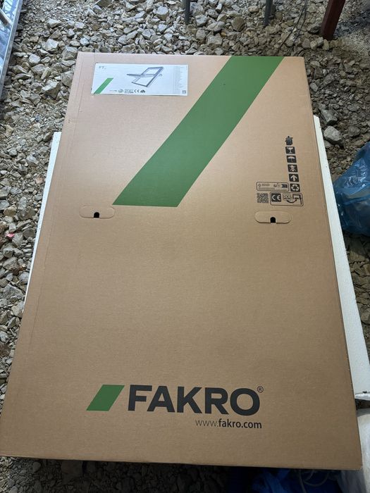 Okno dachowe Fakro 78x118 FTP-X U41 BMPX Ral 9005
