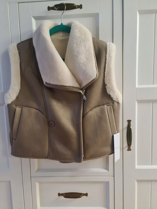 Kamizelka kożuszek, dwustronna