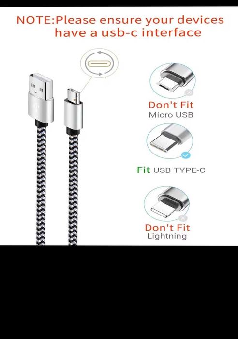 Кабель зарядки type c vs usb