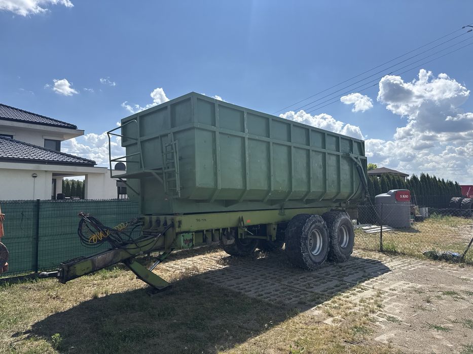 Przyczepa metal tech 20 ton tandem