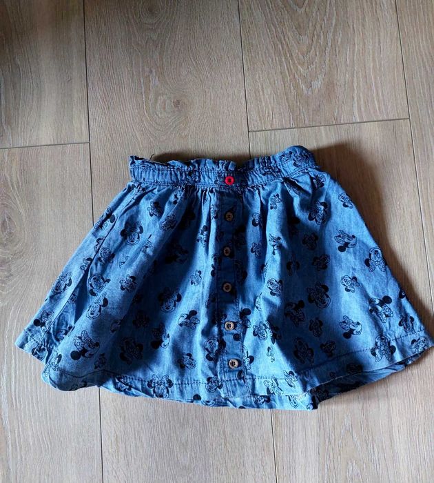 Spódnicza jeansowa z Minnie Disney 92