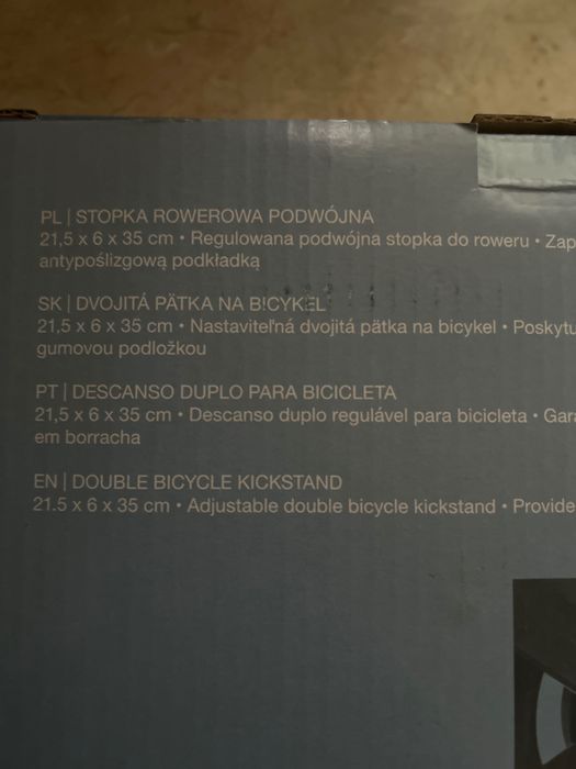 Stopka rowerowa podwójna -Seven For Seven