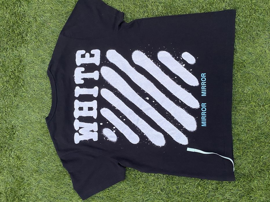 T shirt off white original preta