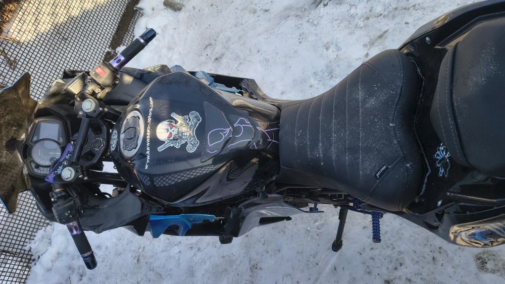 Kawasaki ninja 400 2018 рама документи двигун