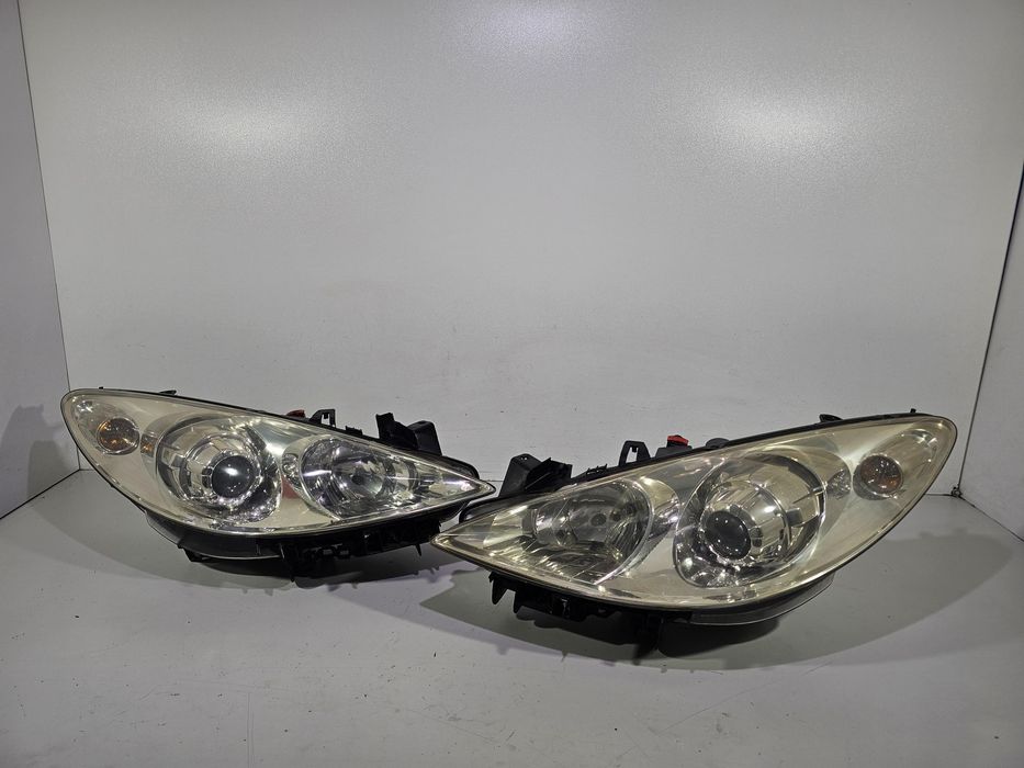 Peugeot 307 lift fl lampy przód przednie komplet lewa  prawa europa
