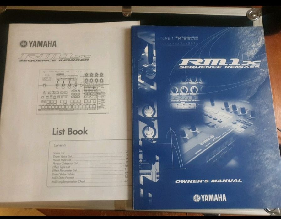Yamaha rm1x groovebox impecável