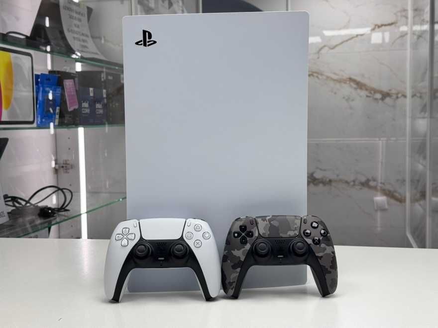 Konsola Sony PS5 DIGITAL 1TB + 2x Pad + Pudełko  FASON Rzgowska 12