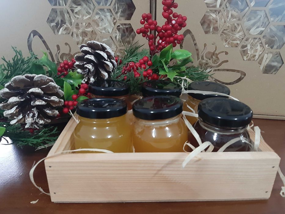 Zestaw miodów 6 rodzajów