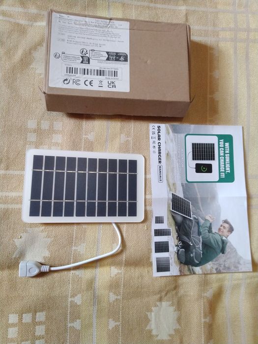 Зарядка від сонця для телефону,планшету,..
