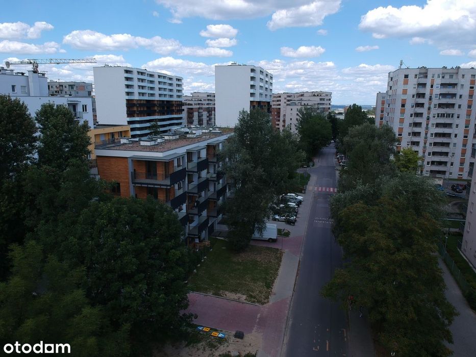Jasne funkcjonalne 2pokojowe mieszkanie z ogródkiem w kameralnym bloku