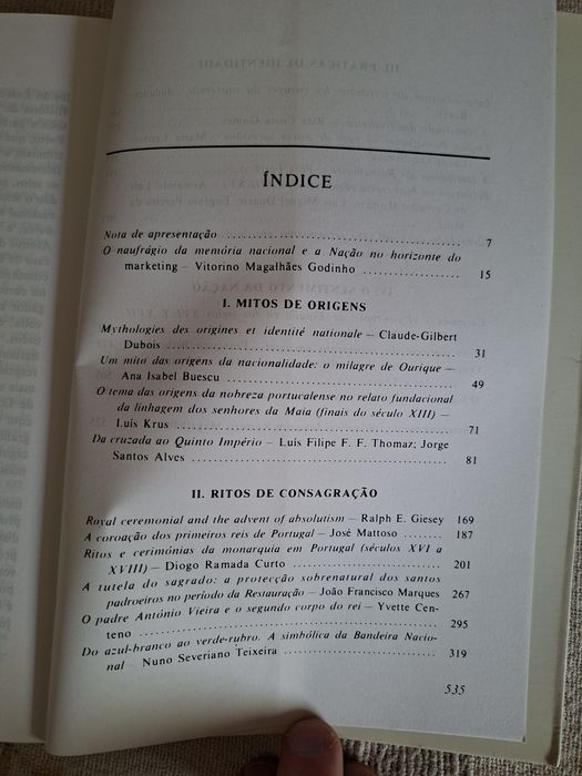 Livro de Diogo Ramada Curto cultura e tradição portuguesa