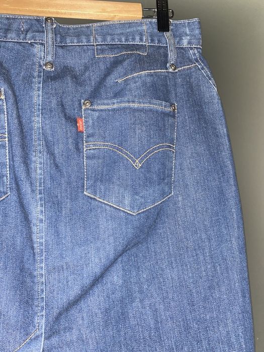 Levi’s orginals jeans dżinsowa spódnica asymetryczna M 38