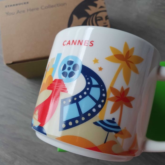 Starbucks caneca Cannes, nova na caixa, 414 ml