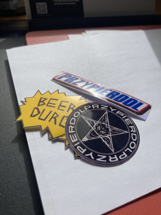 Naklejki/Wlepy na zamówienie. Własny projekt. Na samochód itp.