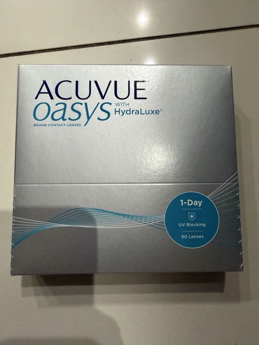Soczewki Acuvue oasys hydraluxe 90szt -2,75