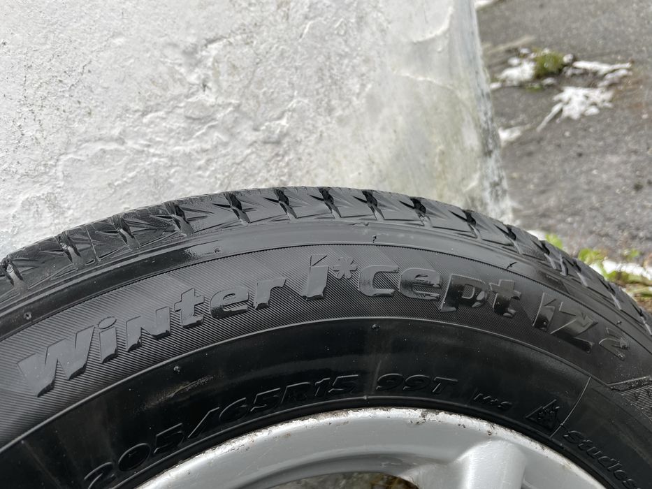 Нова резина+диски Bmw 205/65R15 Hankook зима 5*120