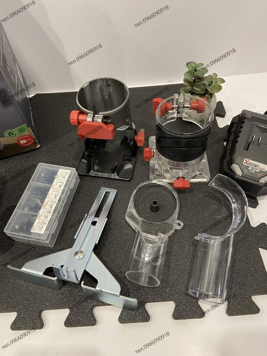 Фрезер акумуляторний, фрезерний верстат по дереву Parkside Німеччина