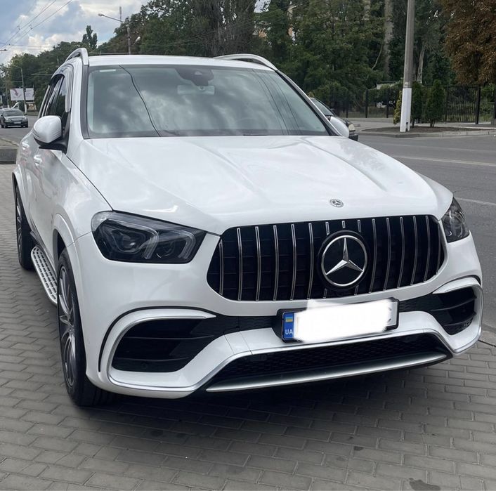 Обвес GLE63 AMG для Mercedes GLE W167 2019+ бампер решетка диффузор