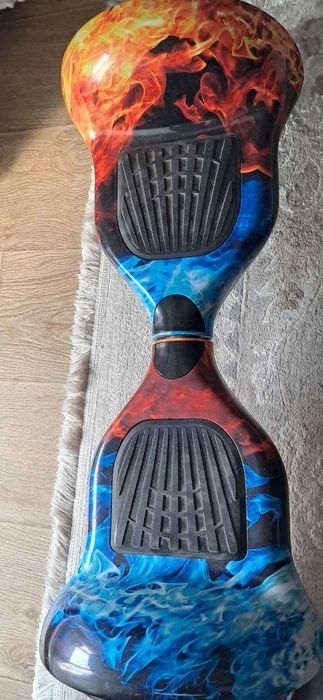 Гироборд Smart Balance 10.5  Огонь и лёд  АКБ Li-ion SAMSUNG 5.7Ah, 36V