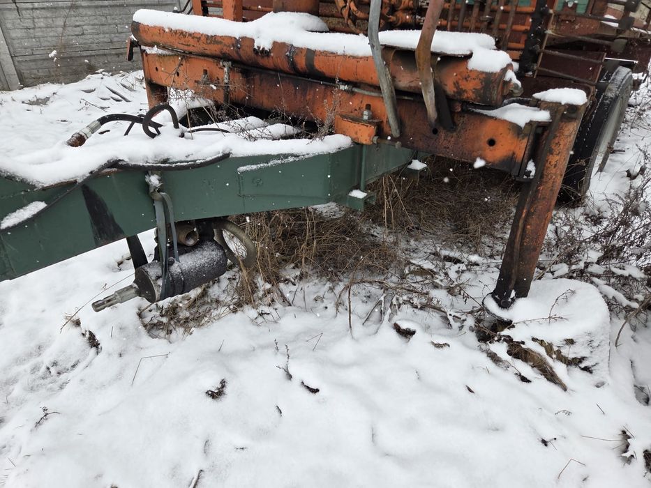 Przyczepa hds do drewna 6t wywrot