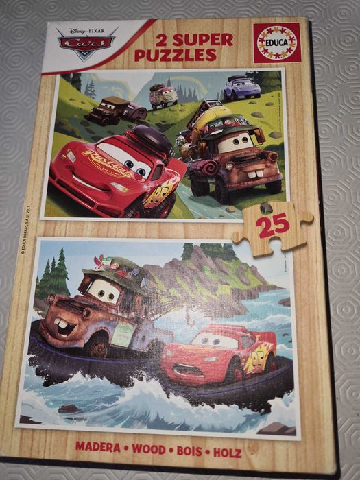 Puzzle  Cars crianças